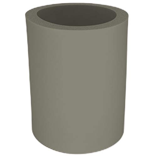 Premium Thick Foam Old School Beer Can Cooler - Insulated Sleeve for Cans & Bottles (Gray) | Keep Drinks Cold at BBQs, Tailgates & Outdoor Parties