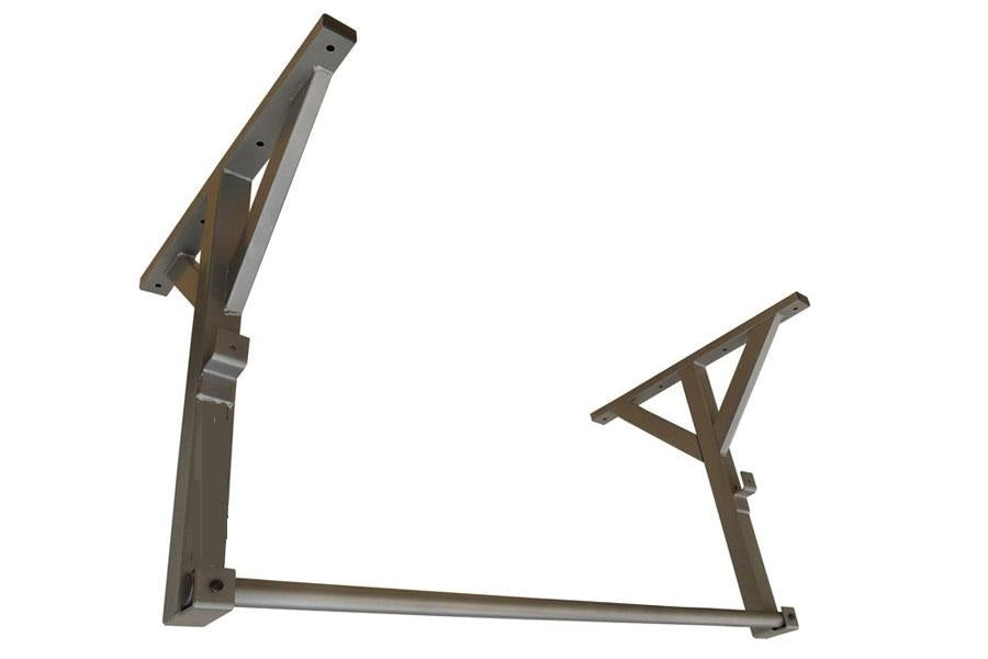Warrior Ceiling Mounted Pull Up Bar - Heavy Duty Chin Up Bar for Home Gym, Strength Training & Fitness - Perfect for Garage, Basement & Indoor Workouts