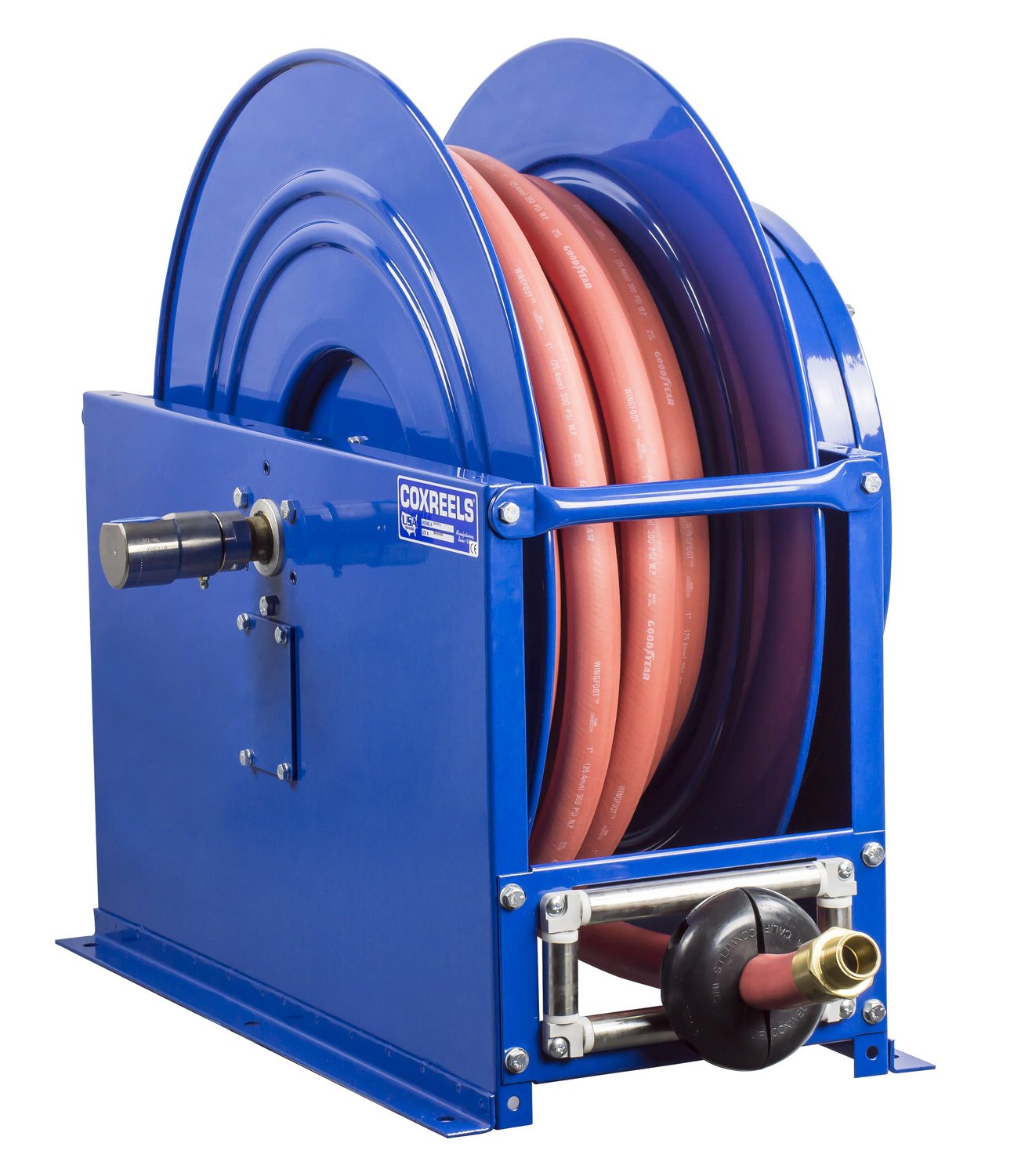 **Coxreels SLPL-5100 Single Hose Spring Rewind Reel - 3/4