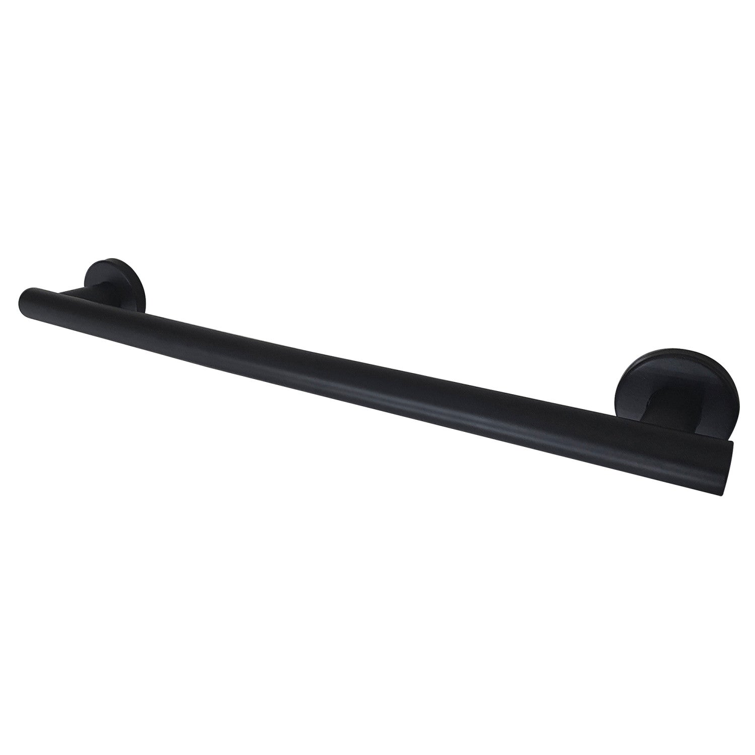 Berwyn Thrive In Place GBS1432CS0 32-Inch Stainless Steel Grab Bar - 1-1/4 Inch O.D. Matte Black Finish - Bathroom Safety Handle for Seniors & Disabled - ADA Compliant Shower & Toilet Support Bar