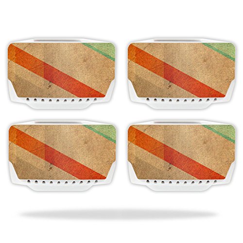 MightySkins Compatible with Blade Chroma Battery (4 Pack) - Wood Grain Vinyl Wrap Cover Sticker Skins - Durable Protection for Drone Batteries - Perfect for DJI, Outdoor and Aerial Photography
