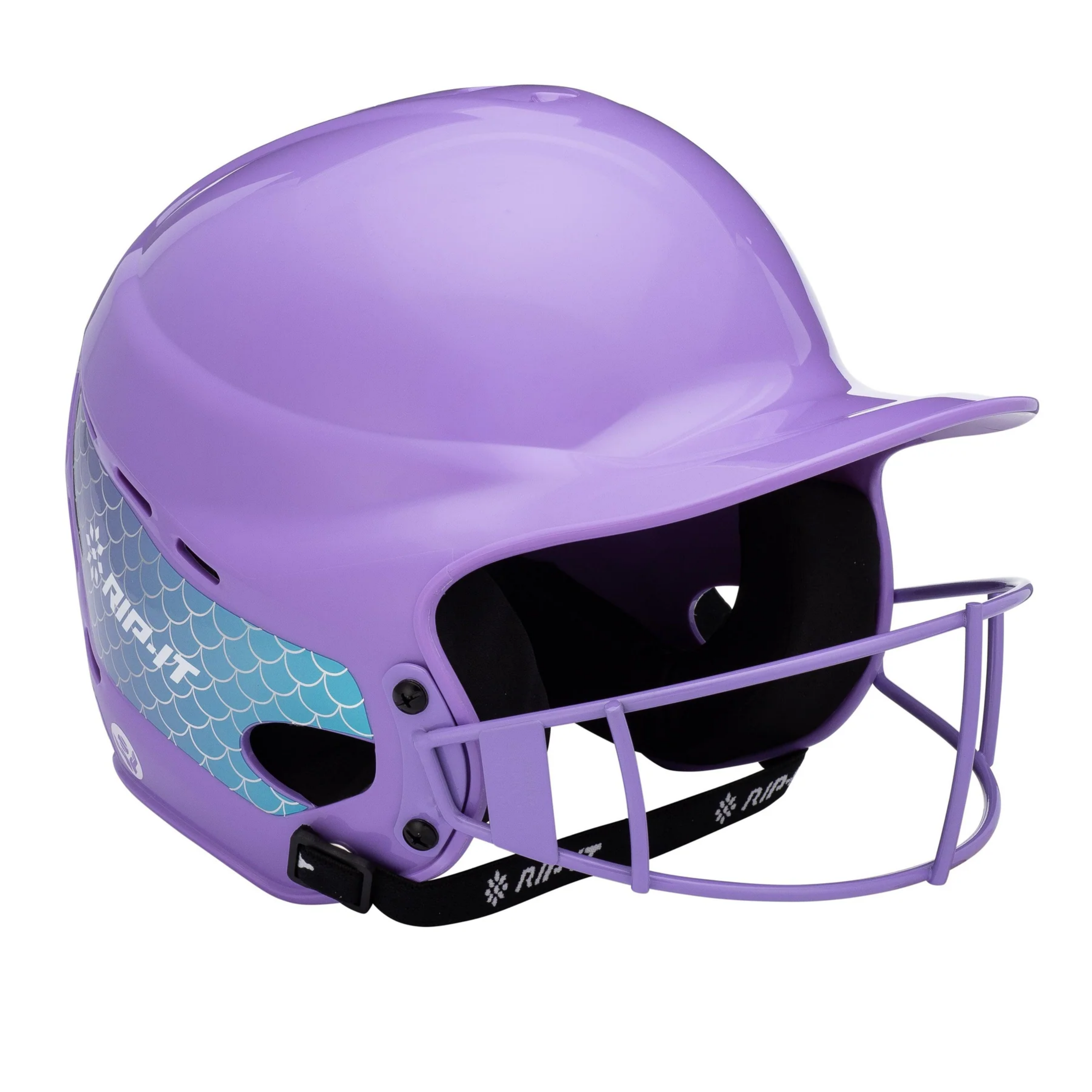 Rit It Girls' Softball Batter's Helmet - Youth & Teen Protective Headgear for Baseball & Softball Games - Perfect for Practice, Training & Competitive Play