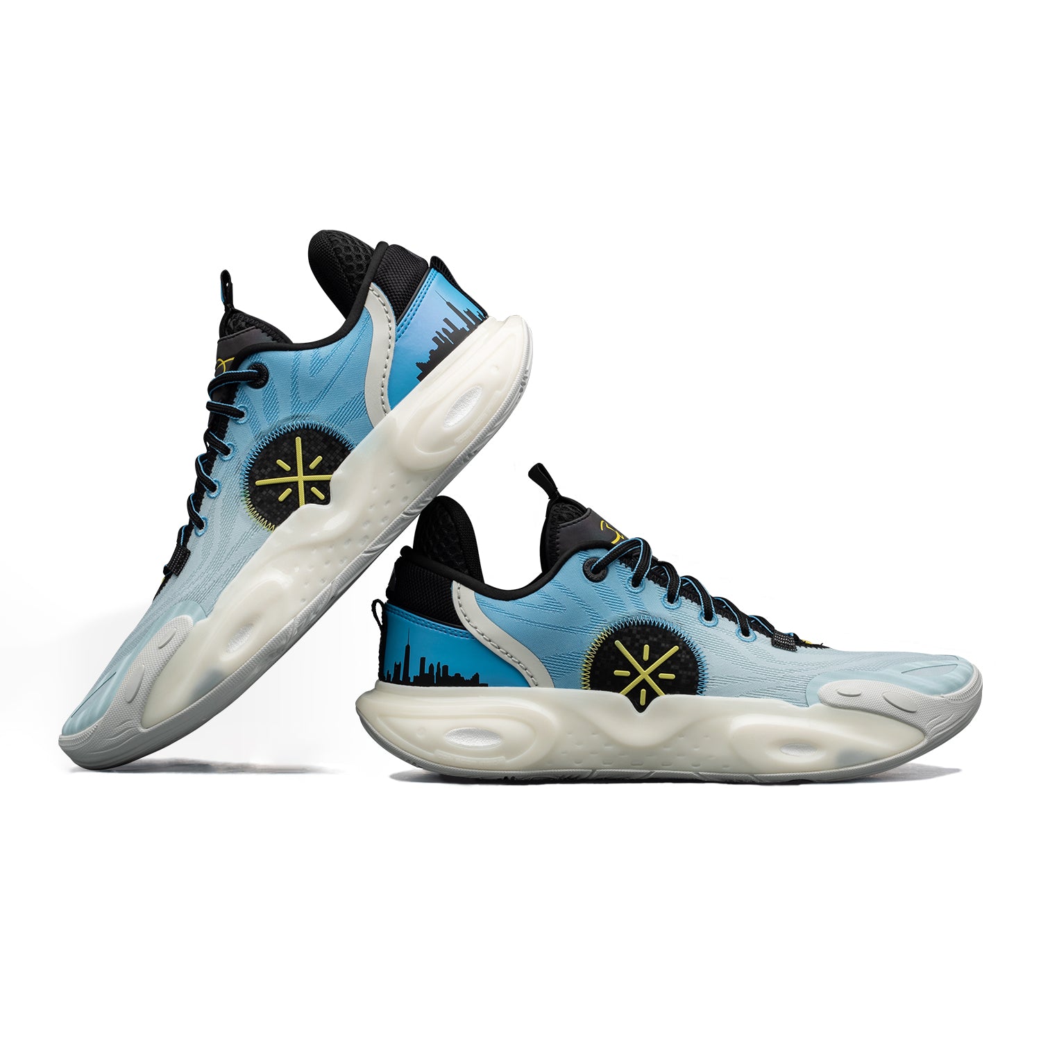 Wade All City 12 Skyline Basketball Shoes - High Performance Men's Court Sneakers for Indoor & Outdoor Games | Perfect for Streetball, Training, and Casual Wear