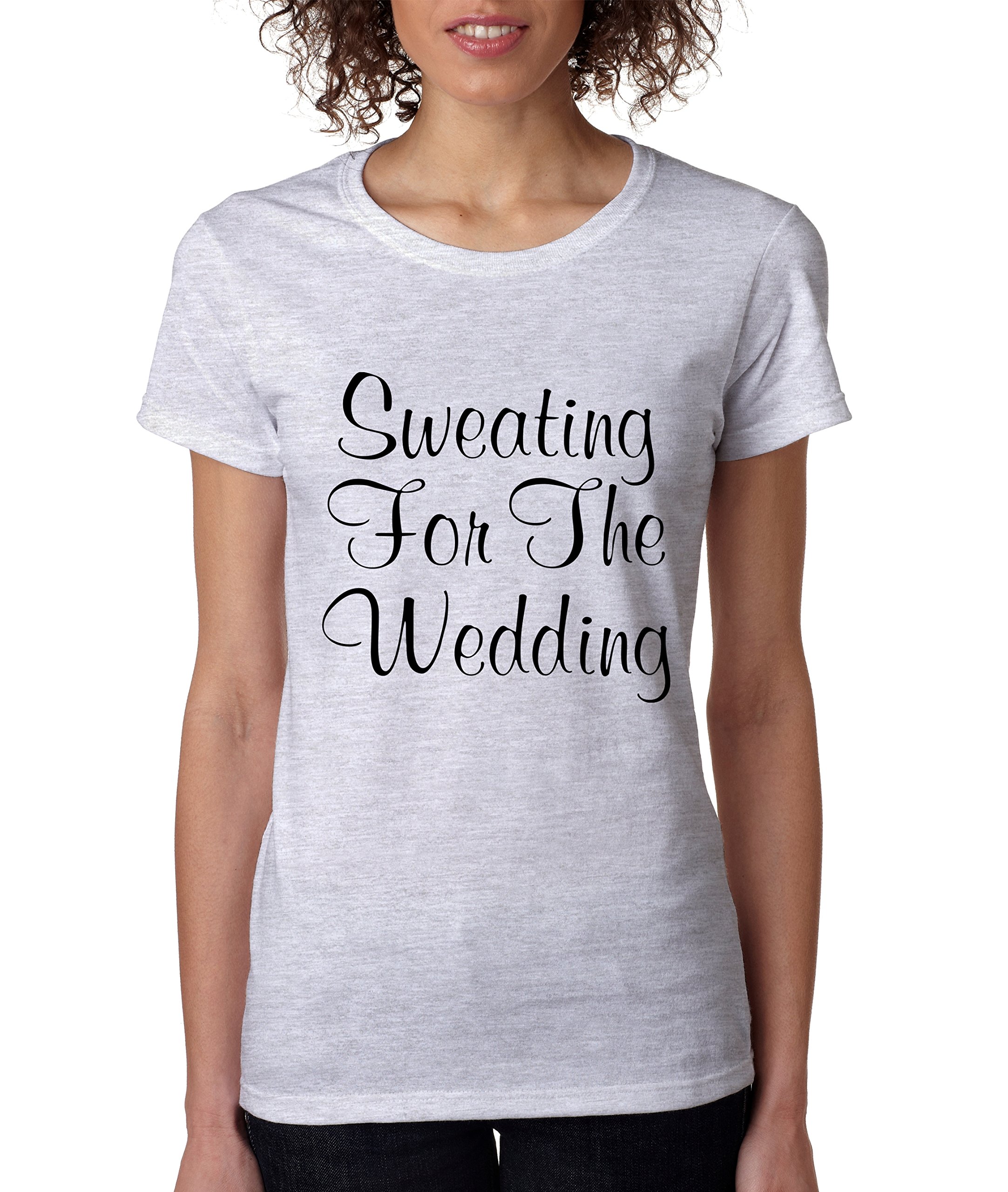 ALLNTRENDS Women's Workout T-Shirt - Breathable Sweat-Wicking Fitness Tee for Wedding, Gym & Running | Perfect for Bridal Parties, Yoga & Activewear