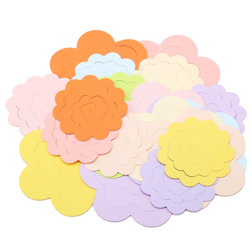 20PCS Floral Quilling Paper Strips Kit - Colorful Flower Design Craft Paper for DIY Scrapbooking, Card Making & Home Decor - Random Colors