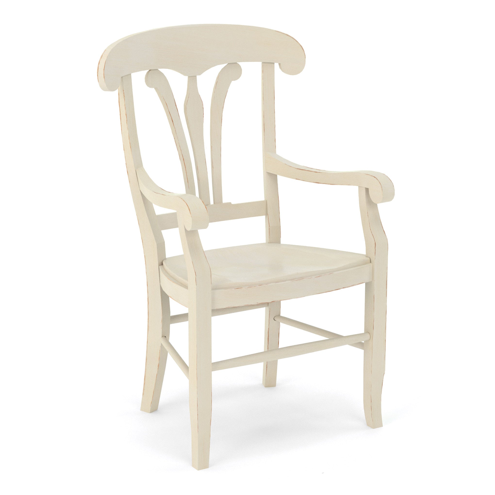 Country Manor Arm Chair - Classic Upholstered Accent Chair for Living Room, Bedroom & Office - Comfortable Lounge Chair with Padded Seat & Backrest