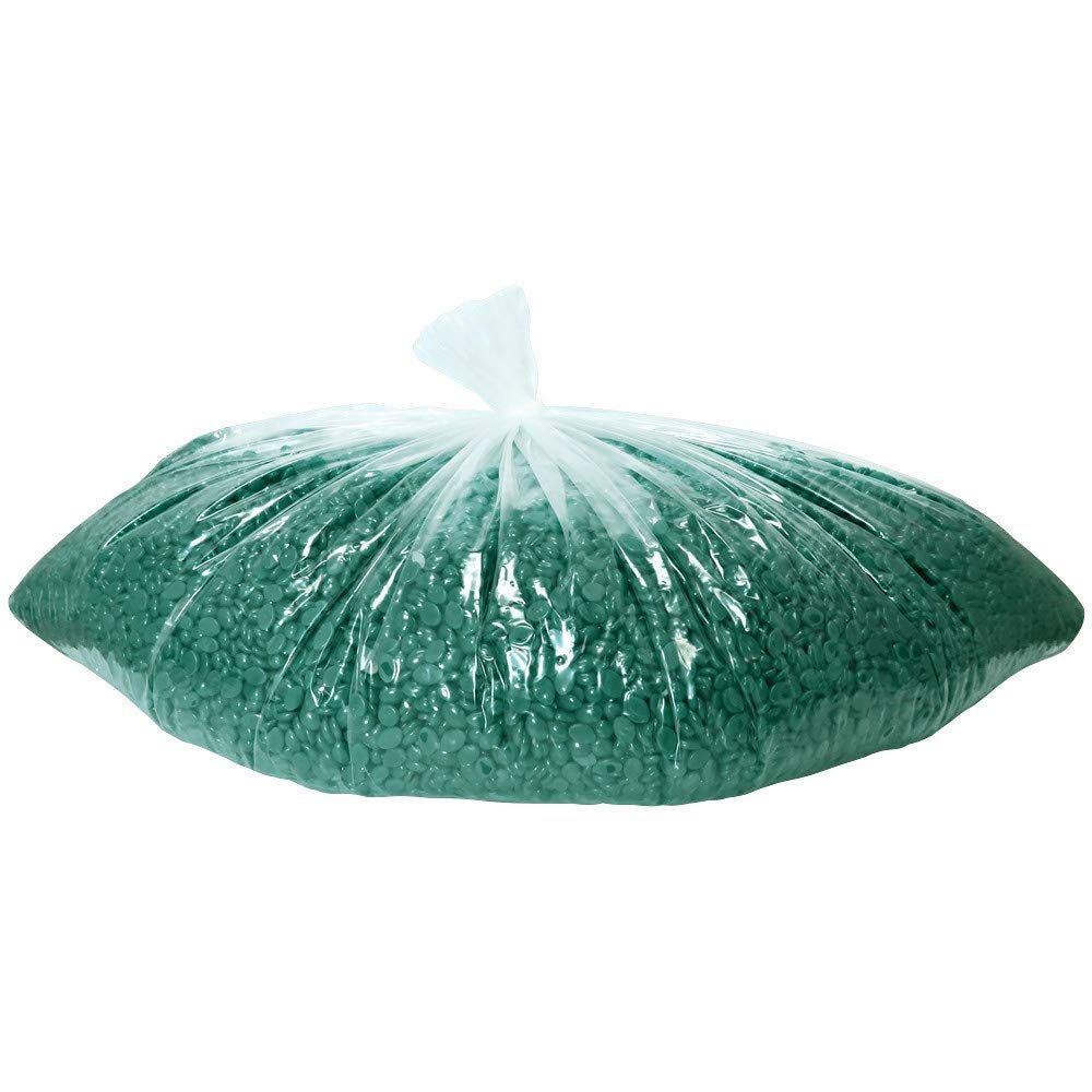 Waxness Film Hard Wax Beads - Green Tea Scented Bulk 22lb (10kg) for Professional Hair Removal & Spa Treatments