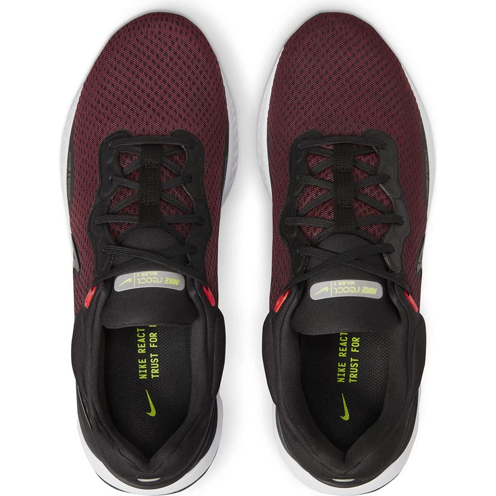 Nike React Miler 3 Running Shoes for Men - Lightweight Cushioned Road Running Sneakers for Long Distance Training & Marathon (Perfect for Jogging, Gym Workouts & Daily Wear)