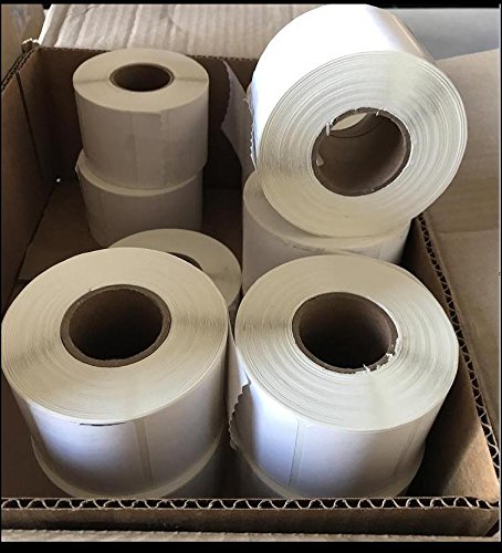Detecto DL1030P Blank Thermal Labels - 12 Rolls, 750 Labels per Roll for Shipping, Inventory & Barcode Printing
