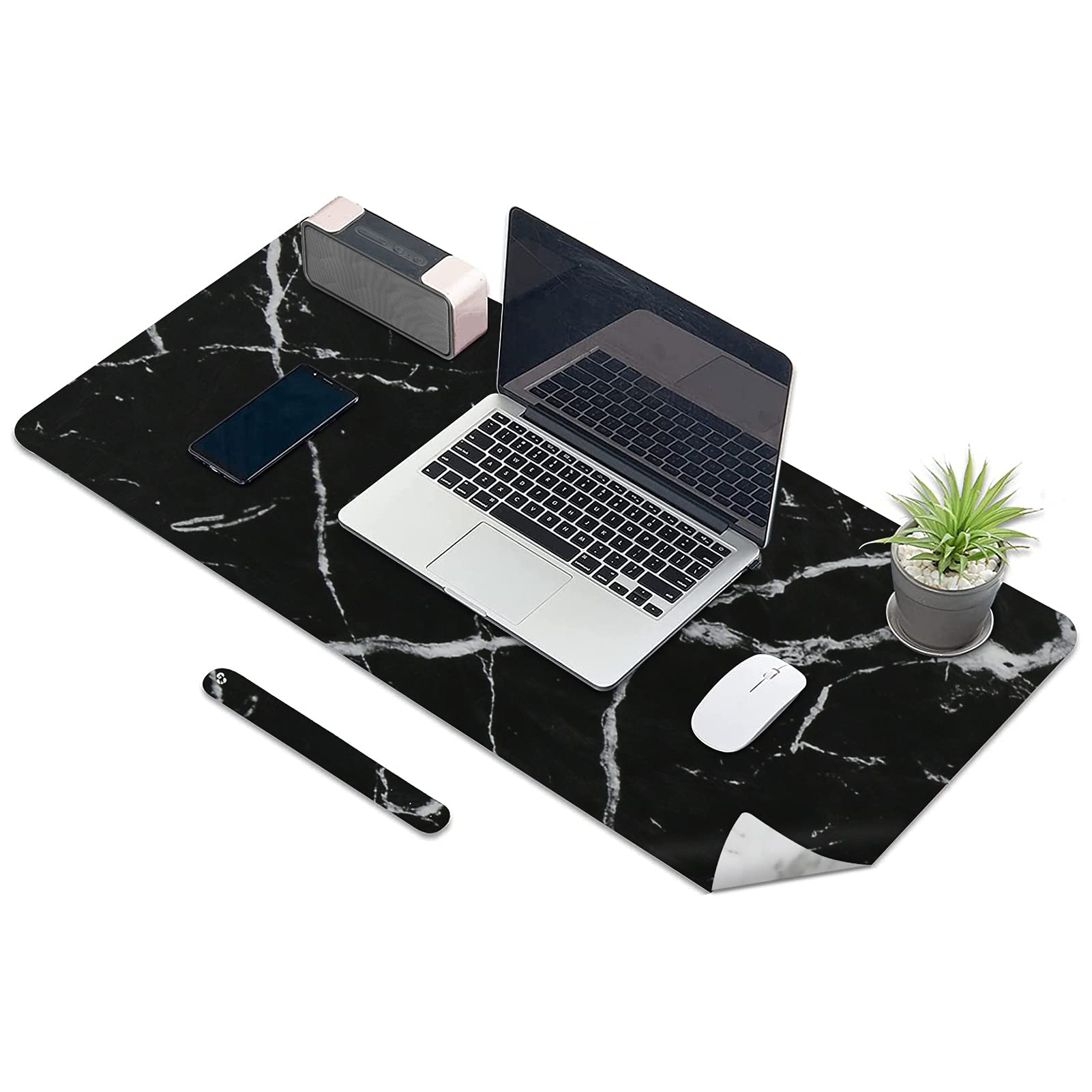 KINGFOM PU Leather Desk Pad - 35.4