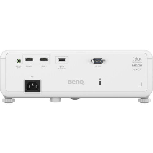 BenQ LW550 3000 Lumen WXGA LED DLP Projector - Home Theater & Business Presentations | HD Projector for Movies, Gaming & Office Use