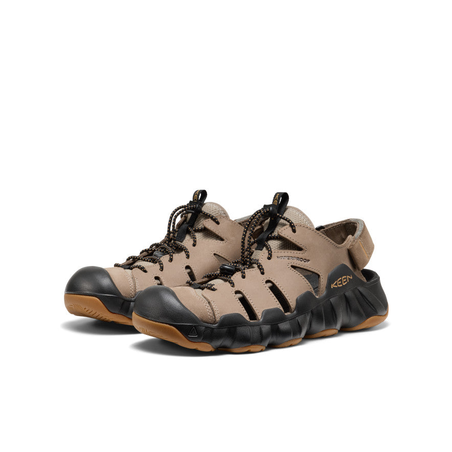 Men's Hyperport Fisherman Leather Sandal - Brindle/Oak Buff | Comfortable & Durable Outdoor Sandals for Hiking, Beach & Casual Wear