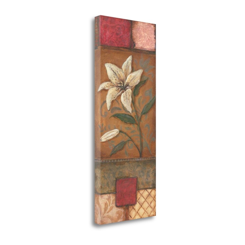 Belle Fleur II By Jo Moulton - Premium Fine Art Giclee Print on Gallery Wrapped Canvas - Ready to Hang Wall Decor - Perfect for Living Room, Bedroom & Office Decor