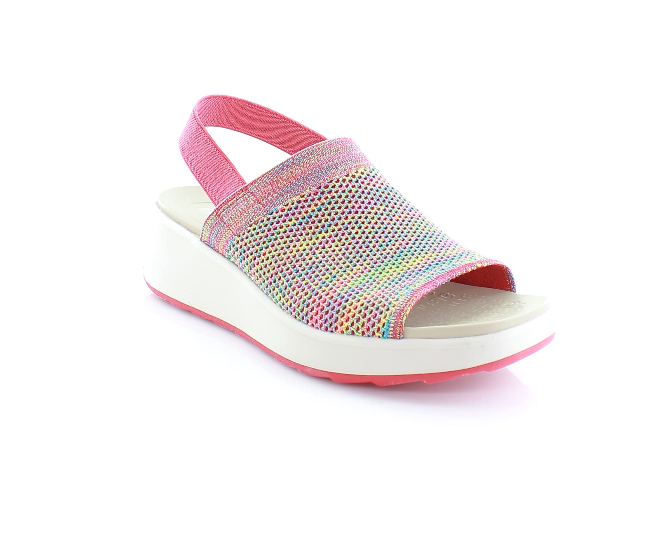 BZees Nouveau Red Women's Comfortable Slip-On Shoes Size 7.5 M - Perfect for Casual Wear, Travel & Everyday Comfort