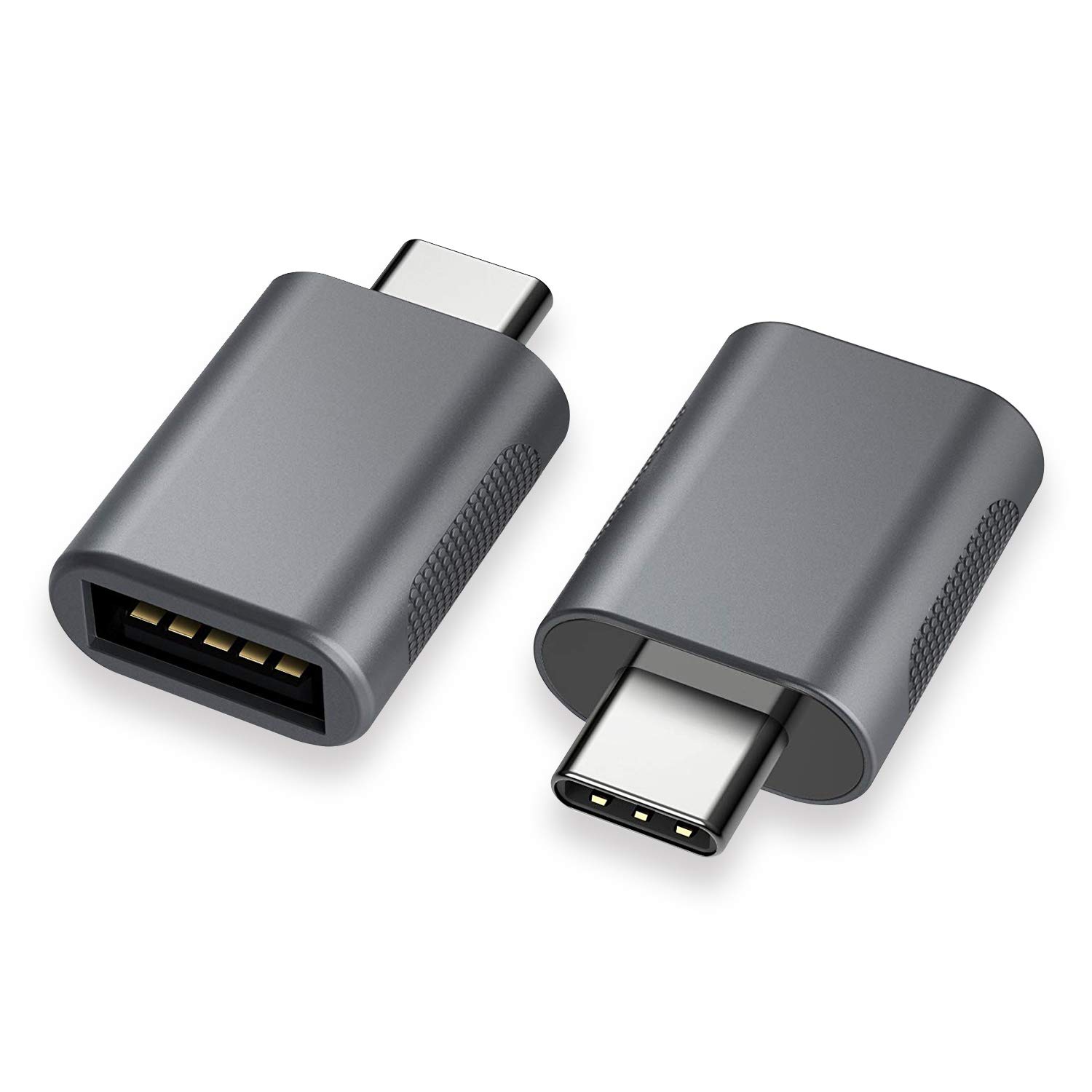 nonda USB C to USB 3.0 Adapter (2 Pack) - Type C Male to USB Female Converter for MacBook Pro 2021/Air 2020, iPad Pro 2021, Thunderbolt 4/3 Devices - Perfect for Data Transfer, Charging & Connecting Peripherals