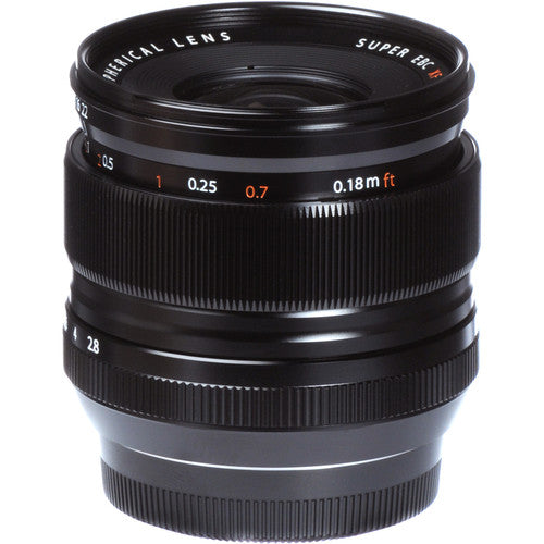 Fujifilm XF 14mm f/2.8 R Wide Angle Prime Lens for Fuji X-Mount Cameras - Perfect for Landscape, Architecture & Low Light Photography