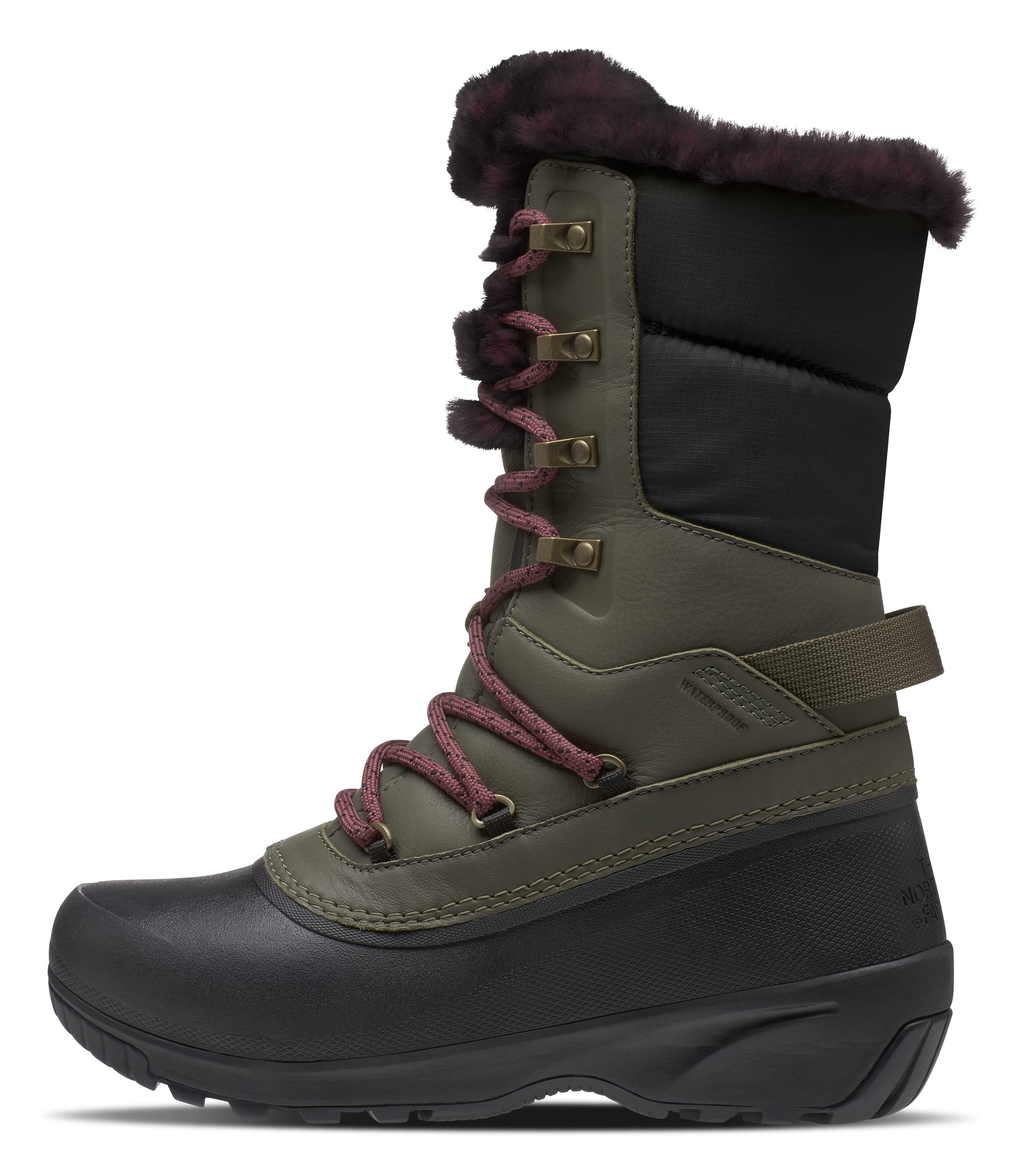 The North Face Shellista IV Luxe Waterproof Winter Boots for Women - Warm Insulated Snow Boots with Fleece Lining, Perfect for Hiking, Snowshoeing & Cold Weather Adventures