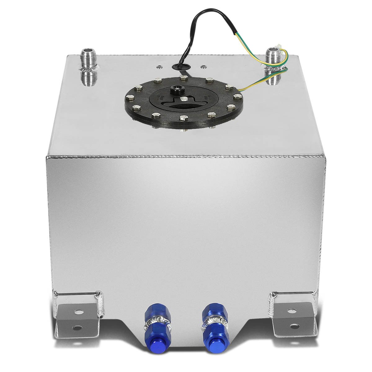 DNA MOTORING 5 Gallon Aluminum Top-Feed Fuel Cell Gas Tank - 12