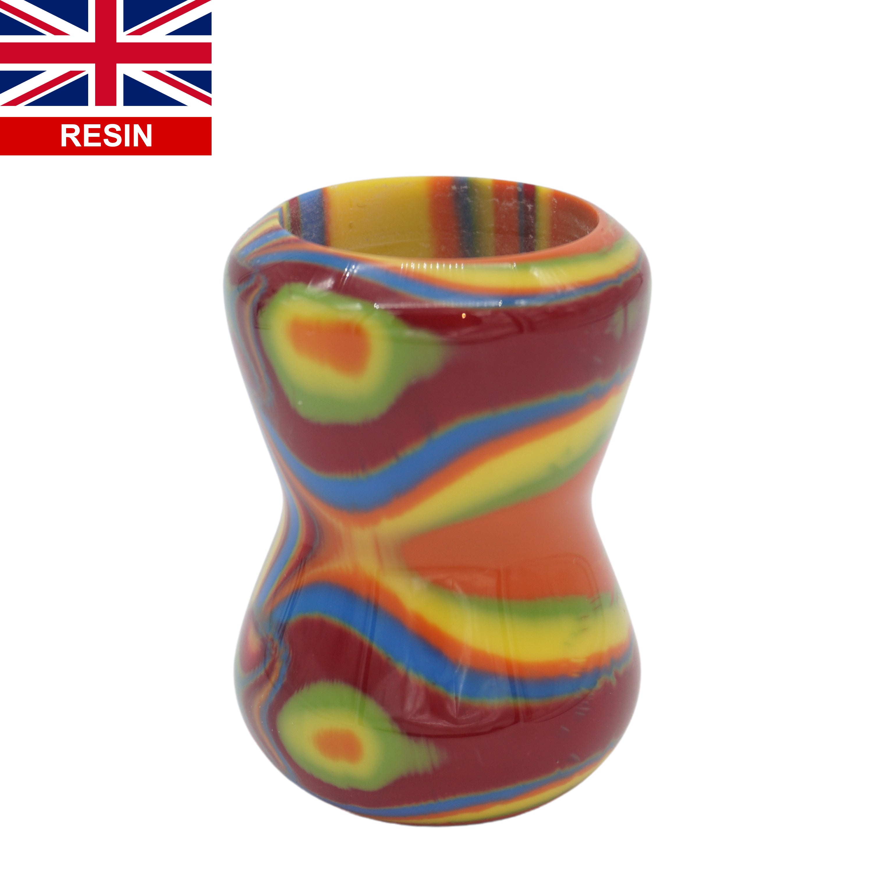 Premium Handcrafted Disco Shaving Brush Handle - Fits 24mm & 26mm Knots - Perfect for Wet Shaving & Grooming Gifts