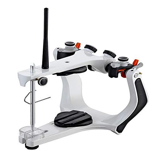 OUBO XG-A01 Aluminum Dental Articulator - High Precision Semi-Adjustable Lab Equipment with Standard Face-Bow | Perfect for Crown, Bridge & Denture Fabrication in Dental Laboratories