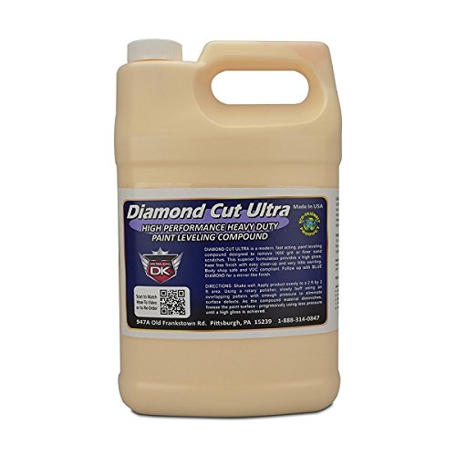 Detail King Diamond Cut Ultra Car Scratch Repair Body Compound – Professional Scratch & Swirl Remover for Cars – Body Shop Safe Gallon – Perfect for DIY Auto Detailing & Professional Paint Correction