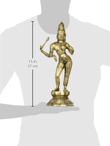 Male and Female Brass Sculpture - Handcrafted Figurine for Home Decor, Office Desk, or Gift Idea