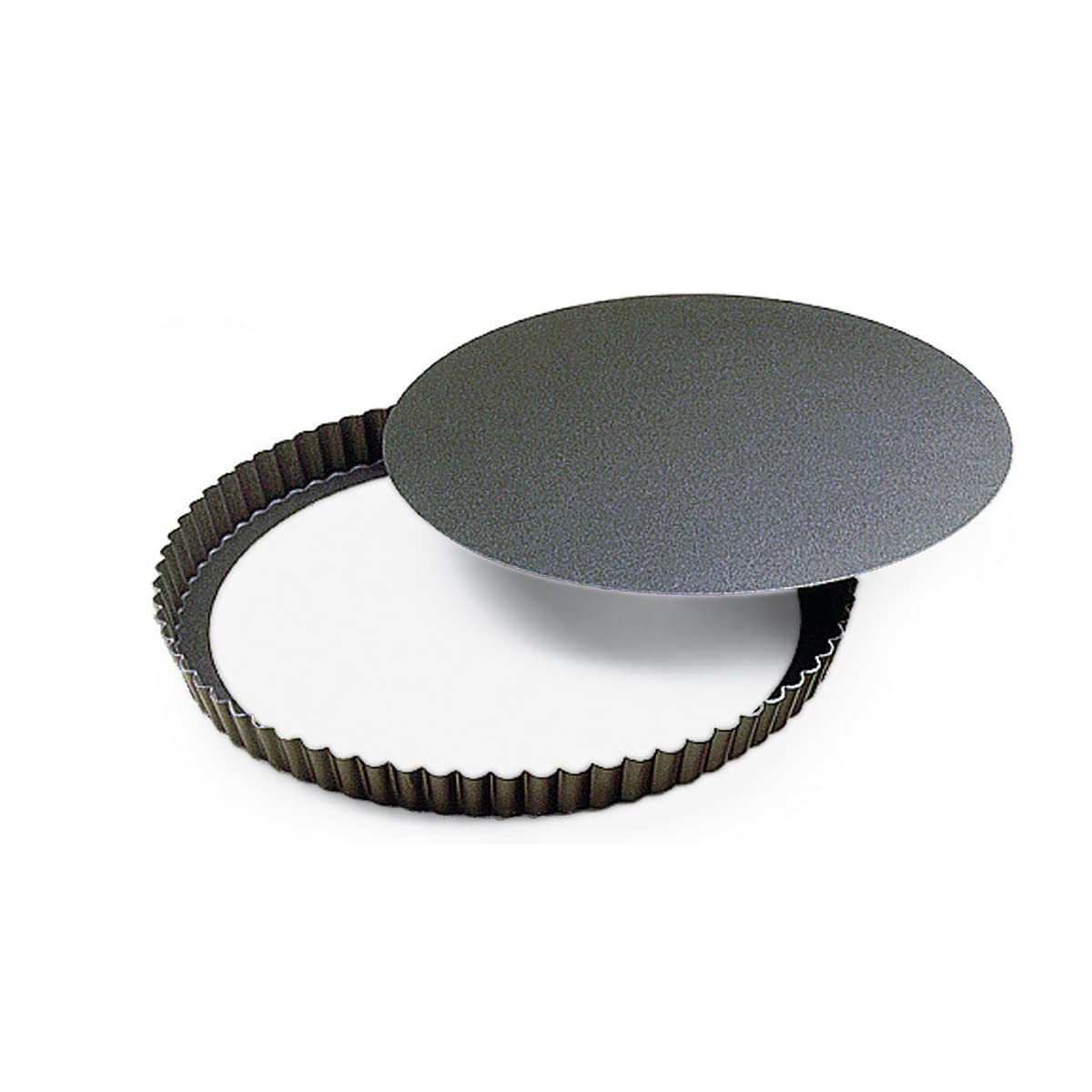 Gobel 240mm Non-Stick Deep Round Tart Pan with Removable Bottom - Perfect for Baking Apple Pies, Quiches, and Desserts
