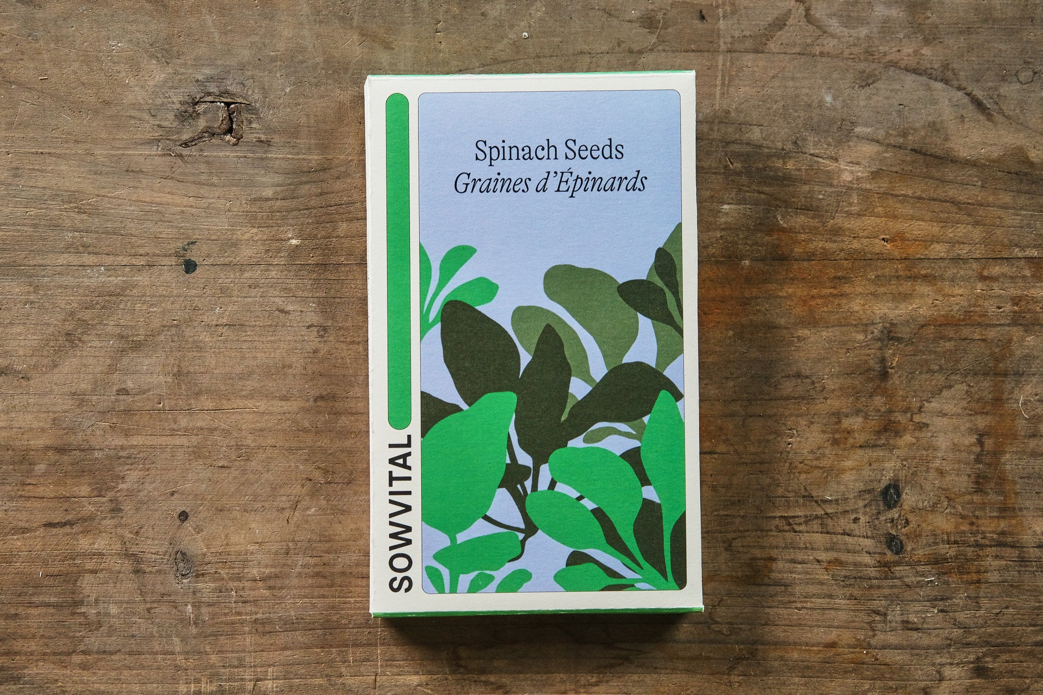 Organic Spinach Seeds for Planting - Non-GMO, Heirloom Variety - Grow Fresh Spinach at Home for Salads, Smoothies & Healthy Meals