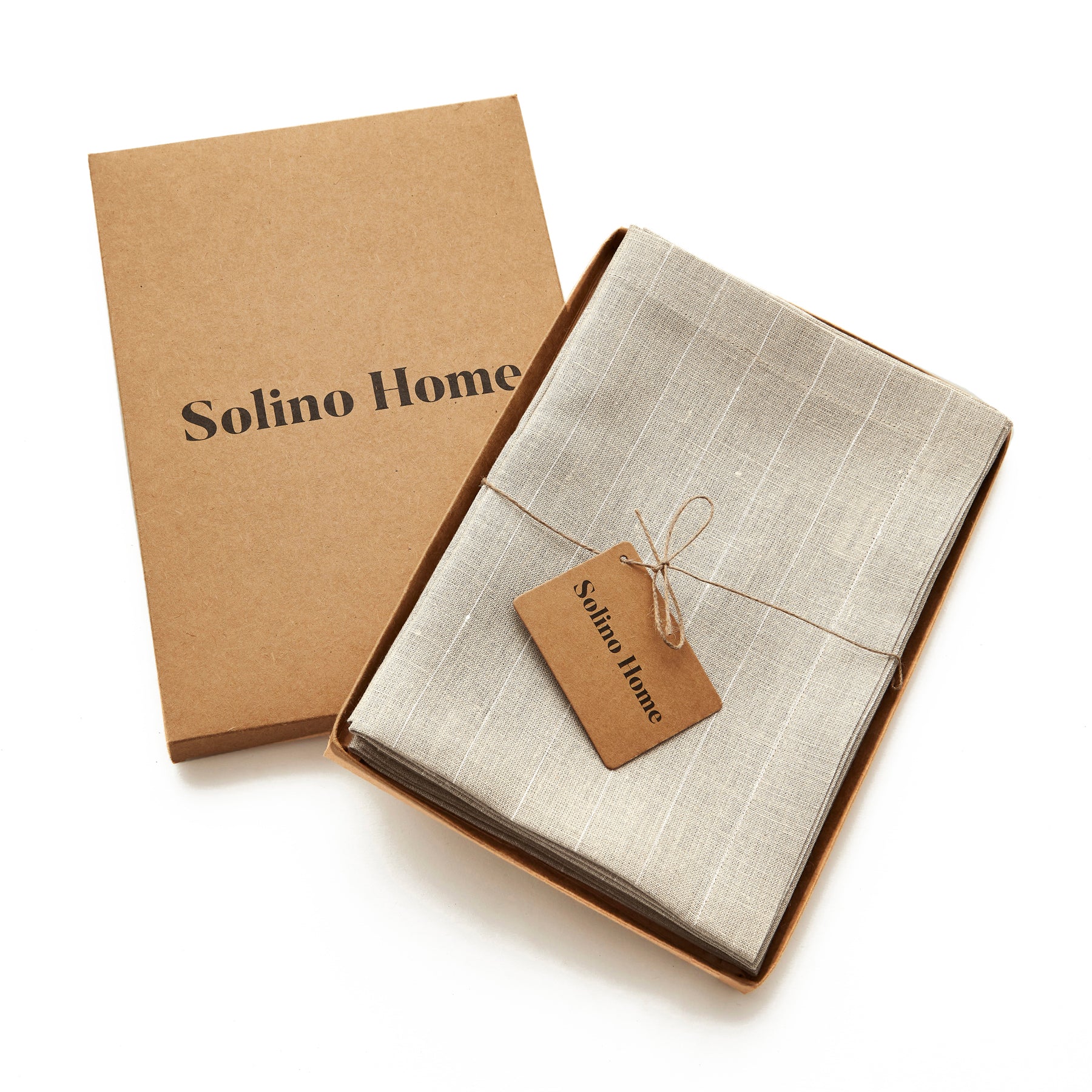 Elegant Pinstripe Napkins for Dinner Parties, Weddings & Formal Events - Premium Cotton Table Linens for Stylish Dining