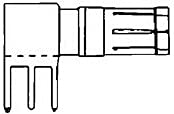 532823-2 SKT Solder RA Thru-Hole Contact (2-Pack) - Perfect for PCB Assembly and Electronic Repair Projects
