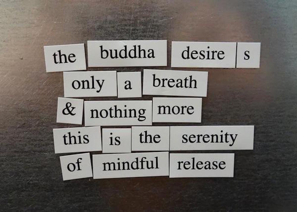 Magnetic Poetry Zen Kit - Refrigerator Word Magnets for Writing Poems & Letters - Made in USA - Perfect for Creative Writing, Home Decor & Fun Family Activities