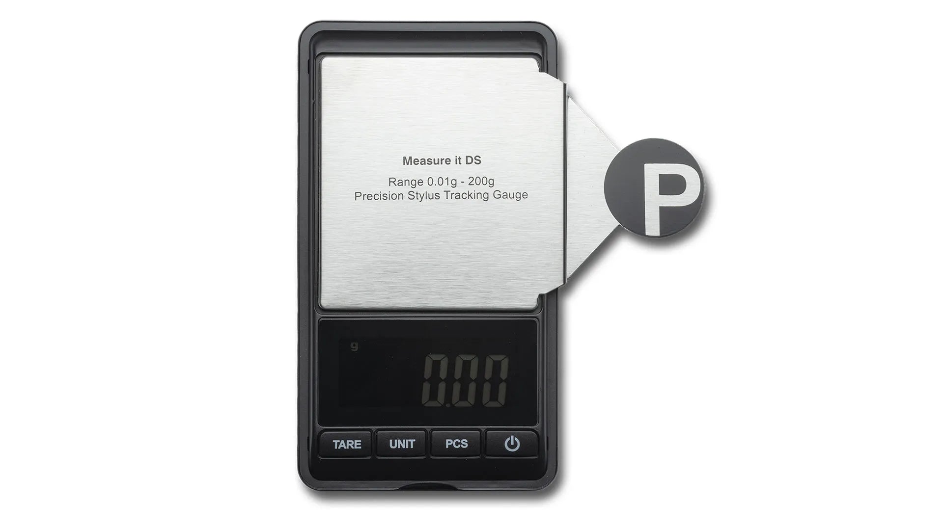 Pro-Ject Measure It DS Digital Stylus Force Gauge - Precise Tonearm Tracking Force Measurement for Turntables & Record Players - Perfect for Vinyl Enthusiasts & Audiophiles