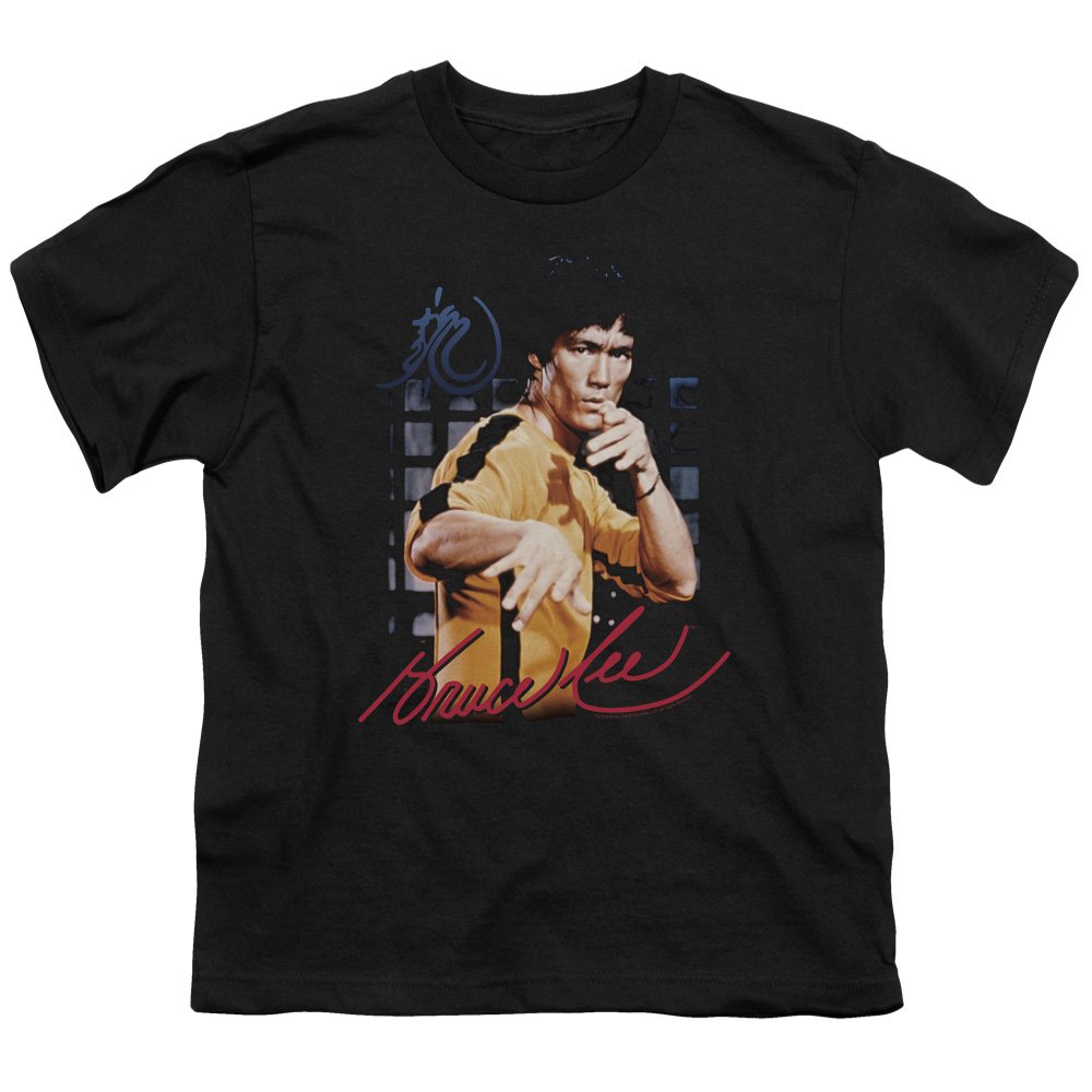 Bruce Lee Yellow Jumpsuit T-Shirt - Unisex Youth Tee for Boys & Girls | Kung Fu Movie Fan Apparel, Cosplay Costume, Martial Arts Training Wear