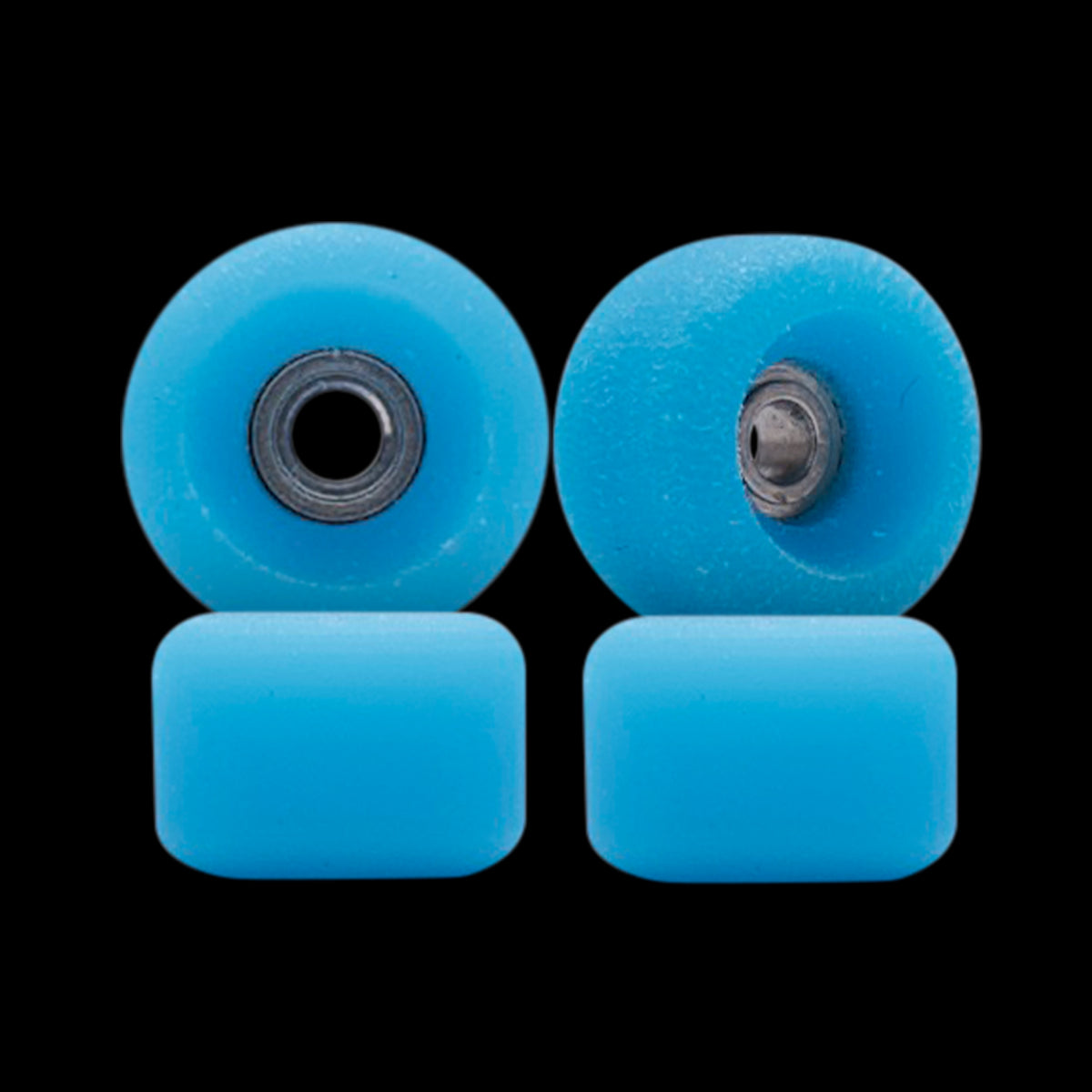 Industryfb 95A Fingerboard Wheels 7.5mm - High Performance Mini Skateboard Wheels for Finger Skateboarding, Tech Deck & Fingerboard Tricks - Perfect for Beginners & Pros (Use for Practice, Stunts & Competitions)