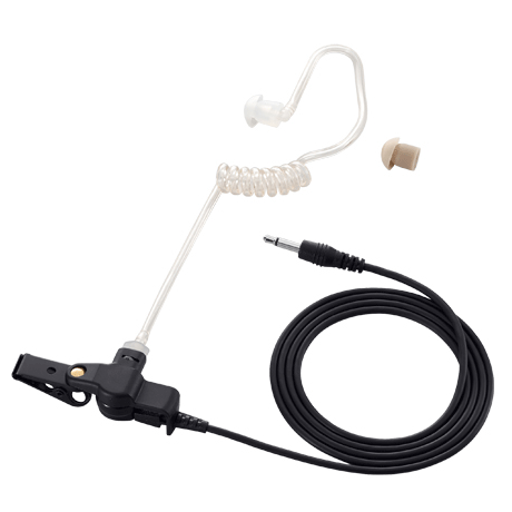 Icom SP27 Acoustic Tube Earphone - Noise Isolating Headset for Clear Communication | Perfect for Call Centers, Aviation, and Industrial Use