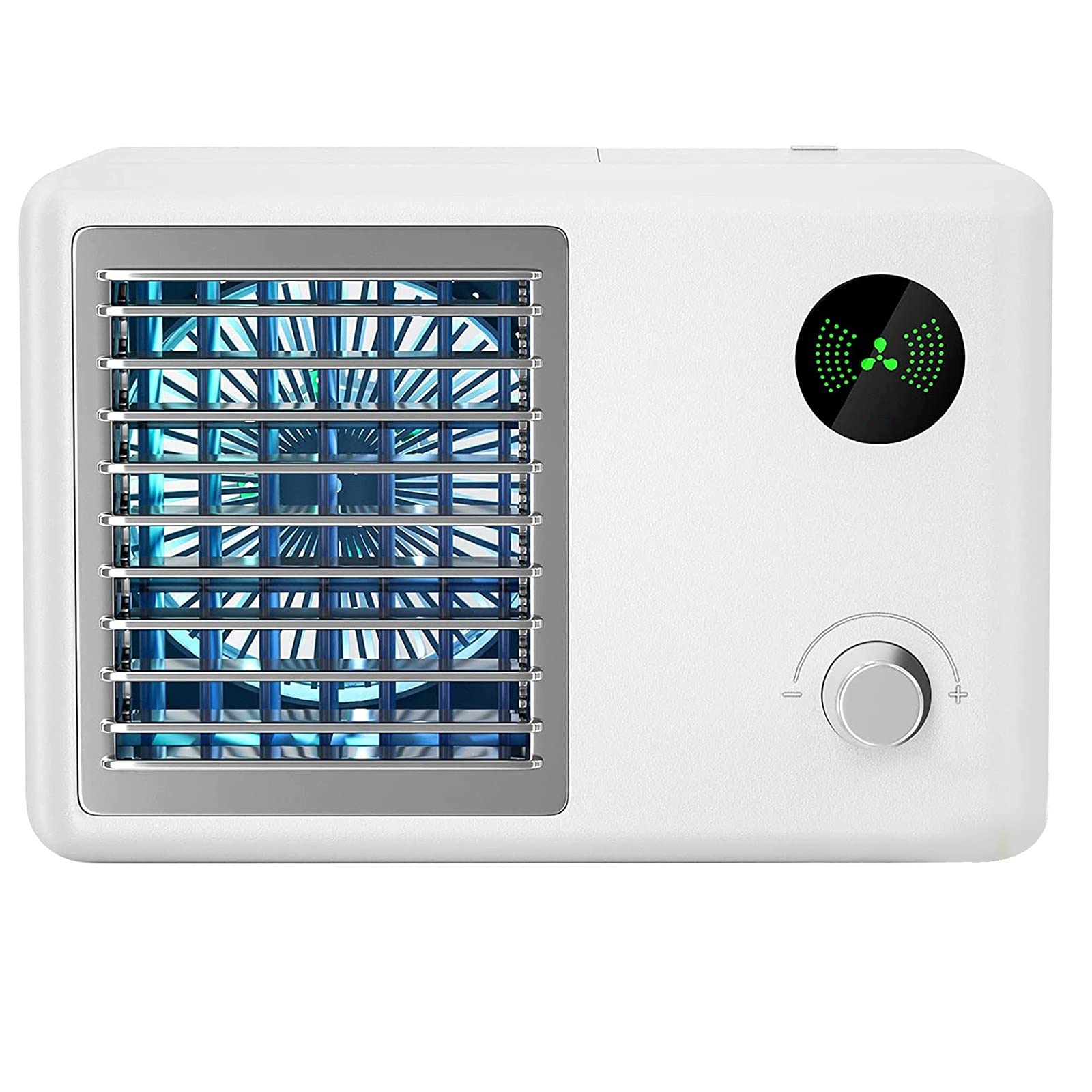 Portable Air Conditioner & Evaporative Cooler with Humidifier - Quiet Personal Air Cooling Fan for Home, Office & Bedroom - Energy Efficient Household Appliance for Summer Cooling Relief