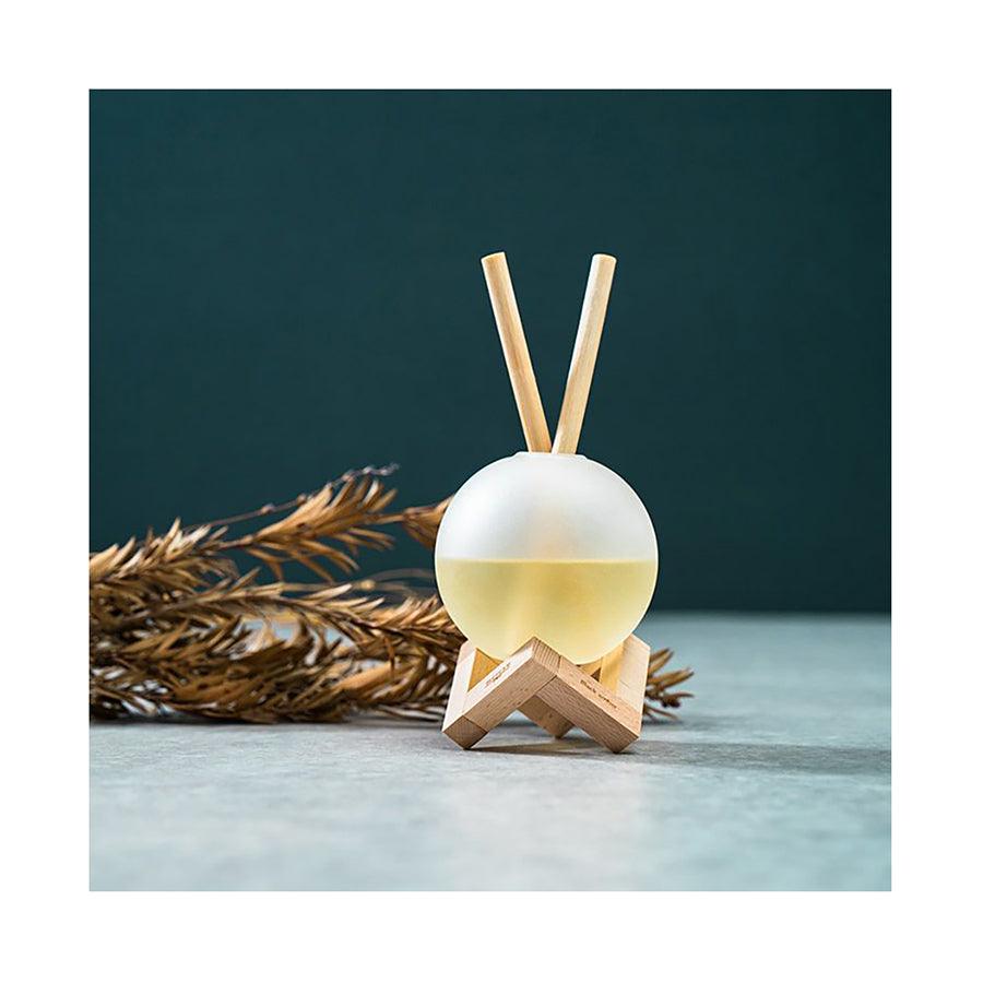 LIFEON Nordic Collection Reed Diffuser - Black Amber Scented Oil (360g) for Home Fragrance, Living Room, Bedroom & Office Aromatherapy