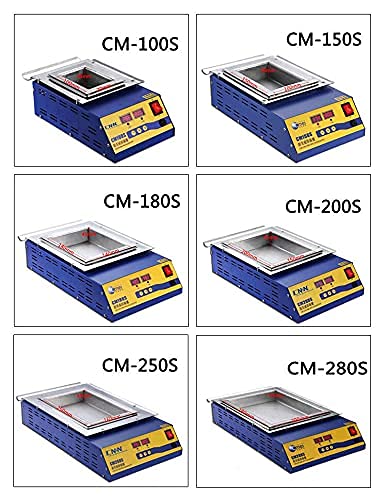 220V Stainless Steel Digital Solder Pot with Temperature Control - CM-150S Desoldering Bath for Electronics Repair & PCB Work | Preheating Tool for Soldering Stations