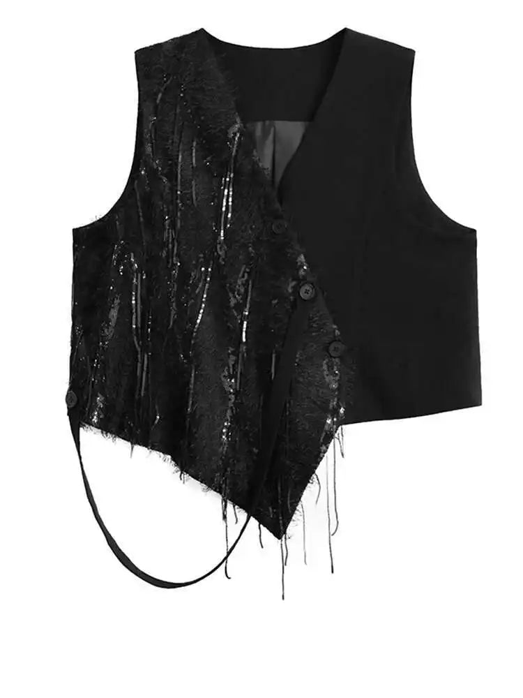 black vest