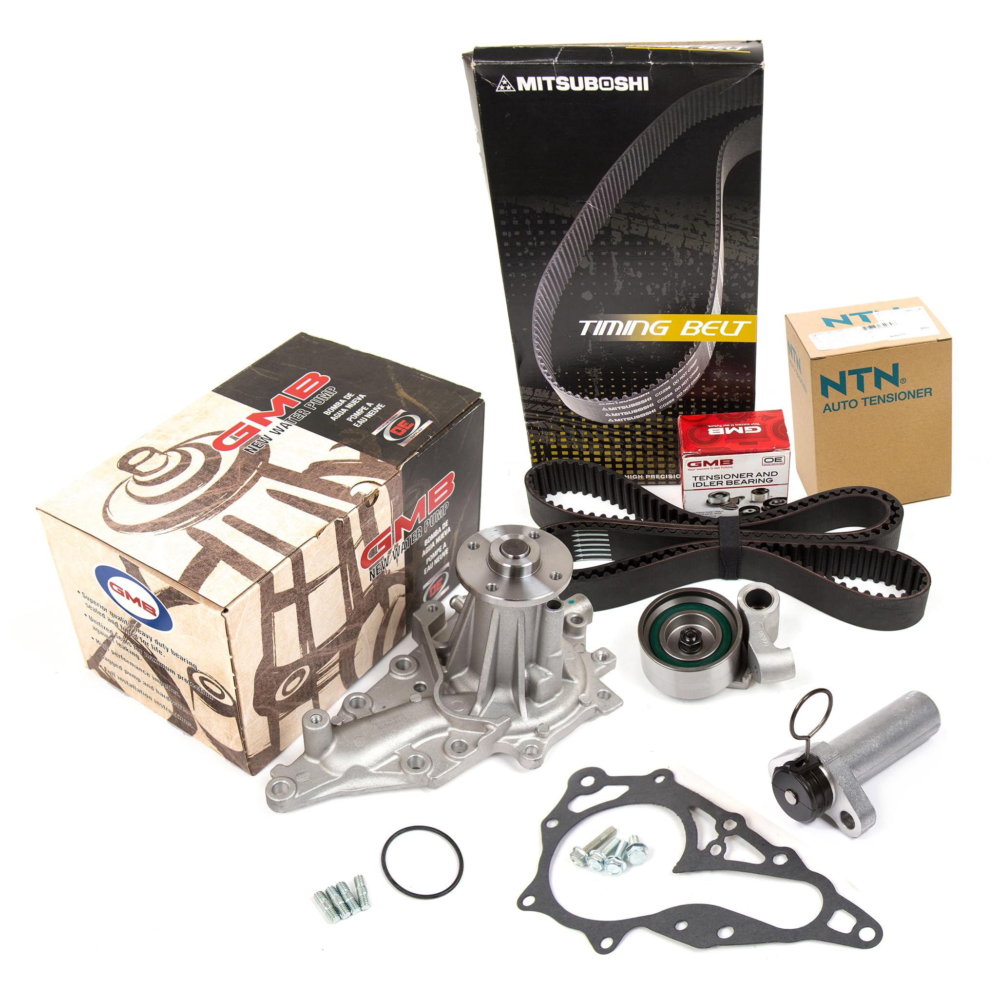 GMB Timing Belt Kit with Tensioner and Water Pump for 1998-2005 Lexus 3.0L DOHC 2JZGE Engine - Perfect for Engine Maintenance & Performance Upgrades