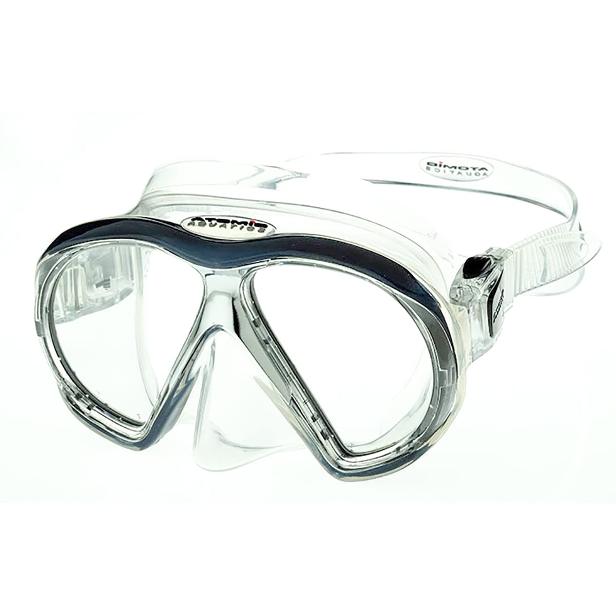 Clear with Black Subframe Mask - Durable & Stylish Face Cover for Sports, Outdoor Activities & Daily Protection