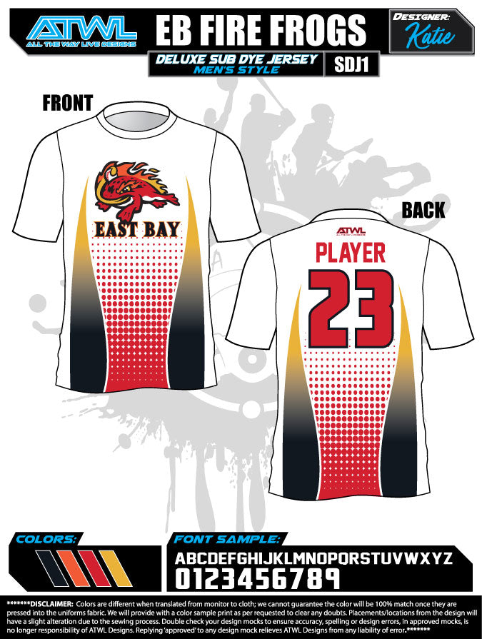 East Bay Fall League Men's Sublimated Basketball Jerseys - Custom Team Uniforms for Basketball Tournaments & Streetwear Fashion