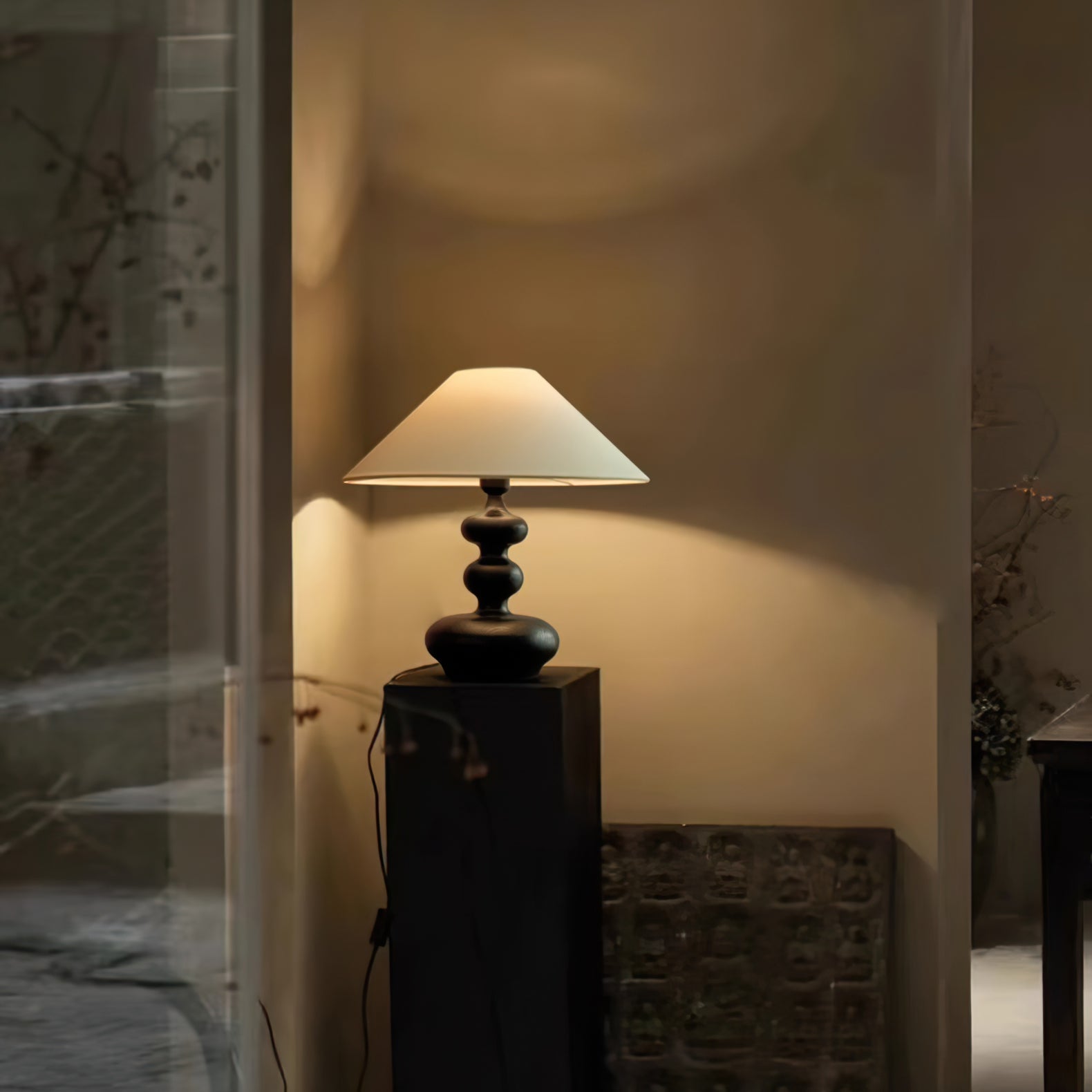 Creative Gourd Table Lamp - Handmade Natural Decorative Lighting for Living Room, Bedroom & Office - Perfect for Cozy Home Decor & Ambient Lighting