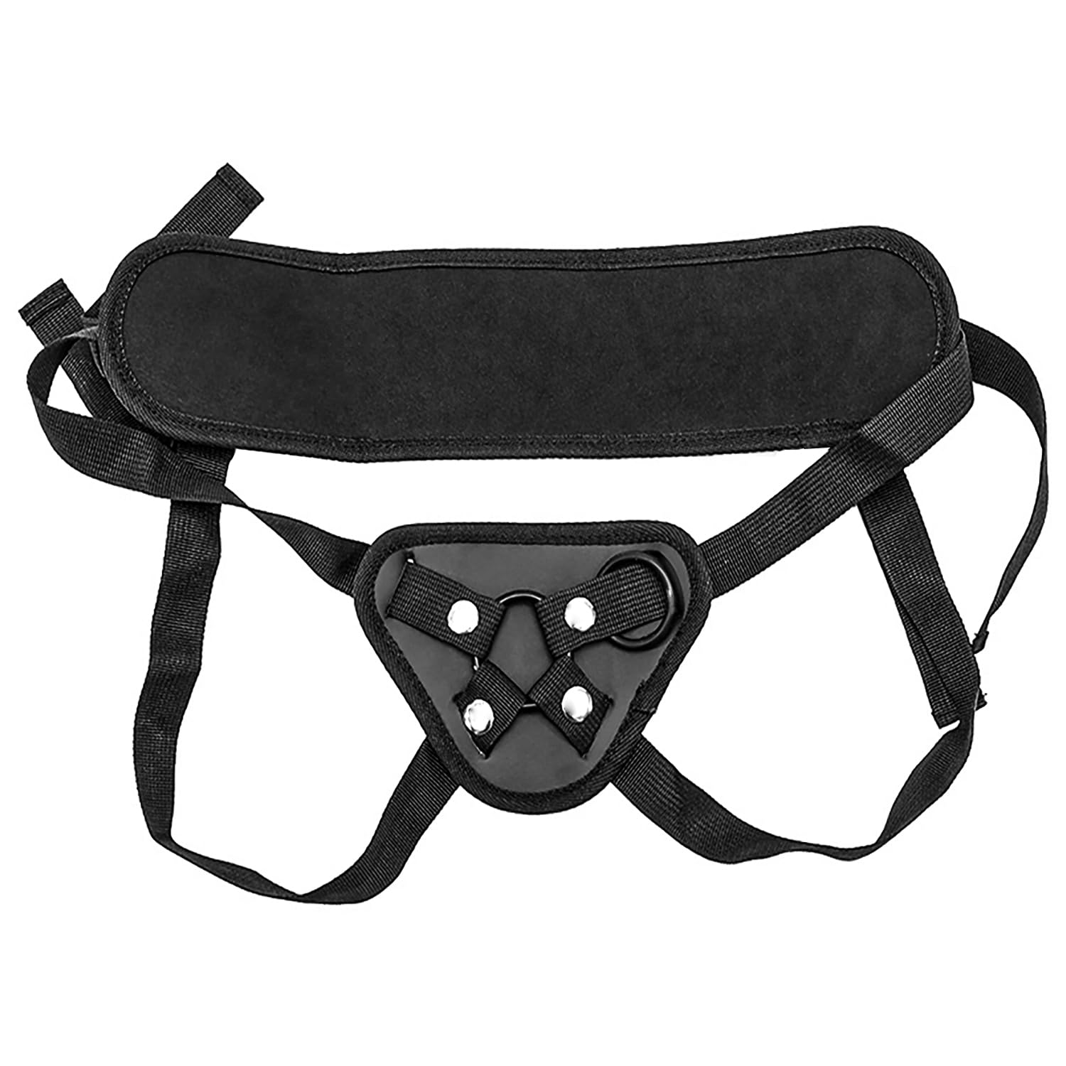 Adjustable Strap On Dildo Harness for Women - Black Wearable Panty Sex Toy for Lesbian Couples | Perfect for Role Play, BDSM & Intimate Couples Play