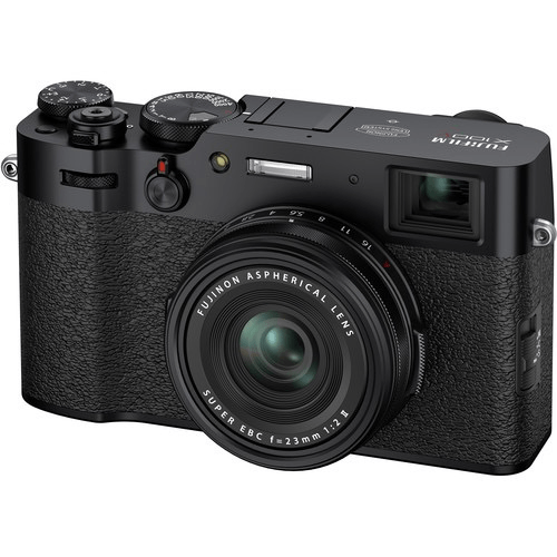 FUJIFILM X100V Digital Camera - 26.1MP APS-C Sensor, 4K Video, Hybrid Viewfinder (Black) - Perfect for Travel, Street Photography & Vlogging