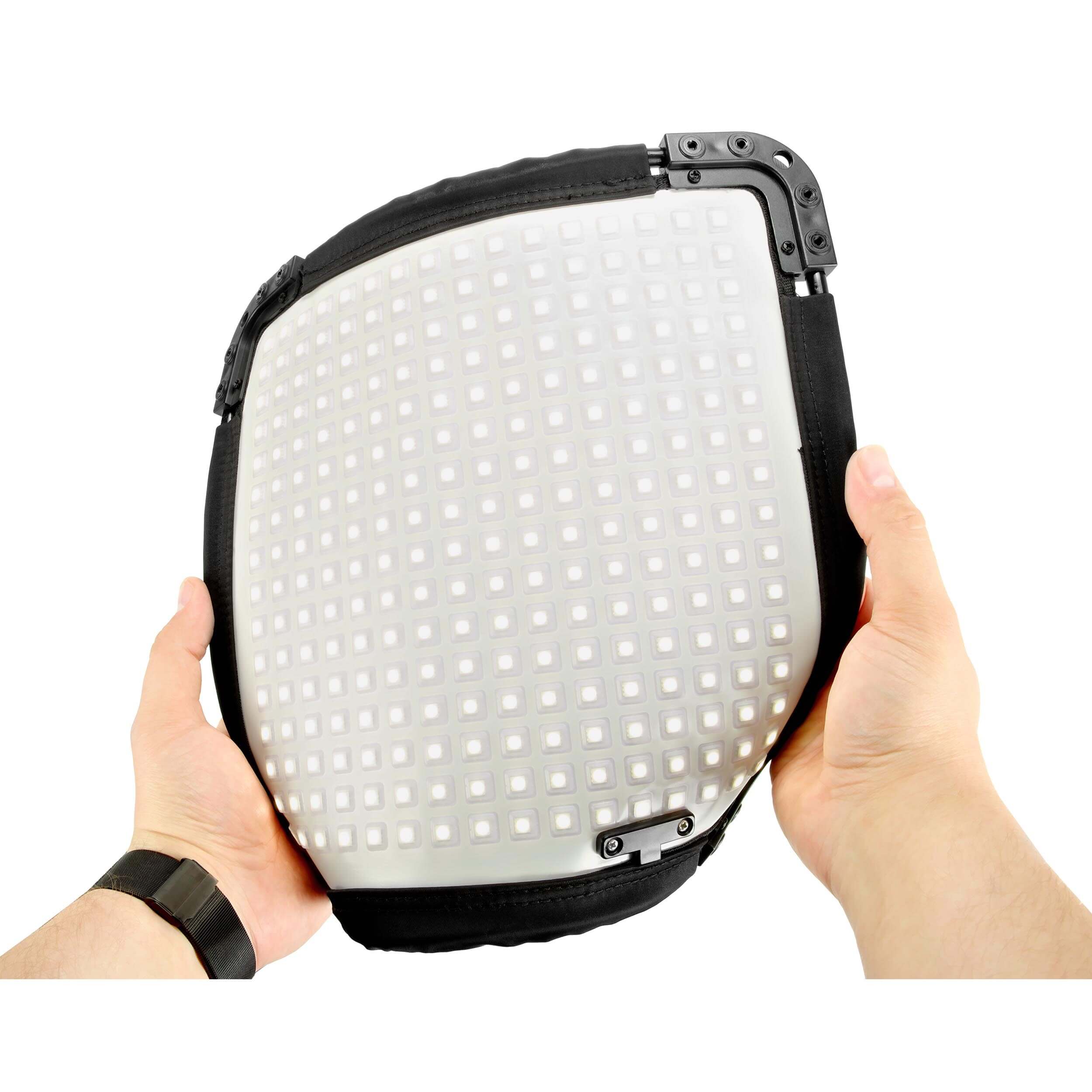 LENNO 256S 30x30cm Slim & Flexible Daylight LED Panel - Energy Efficient Lighting for Photography, Videography & Home Office - Perfect for Studios, YouTube Videos & DIY Projects