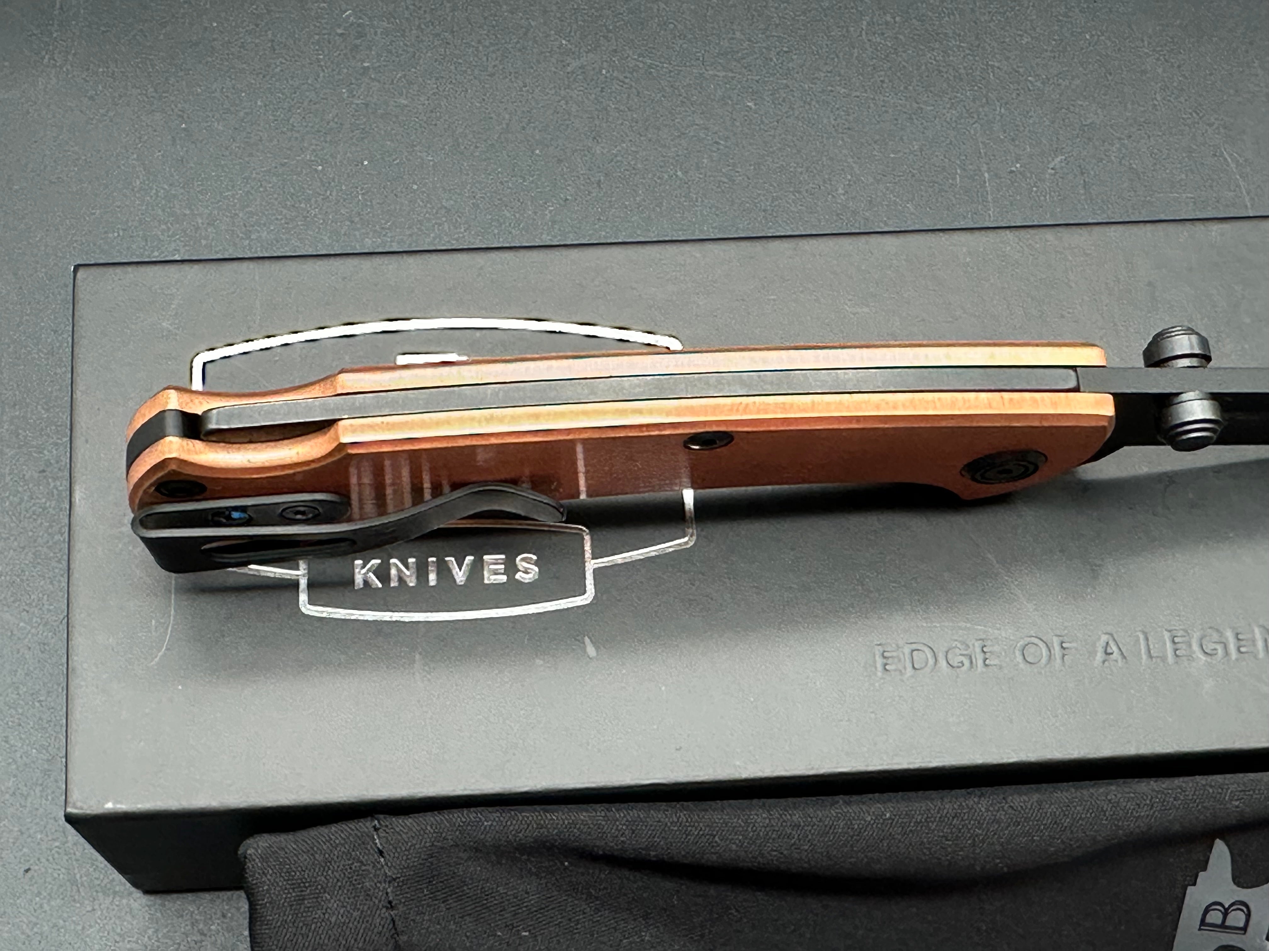 Buck 112 Buck of the Month Limited Edition (1/500) - Copper Scales & S30V Steel Blade - Collector's Knife for Outdoor, Camping, and EDC Use