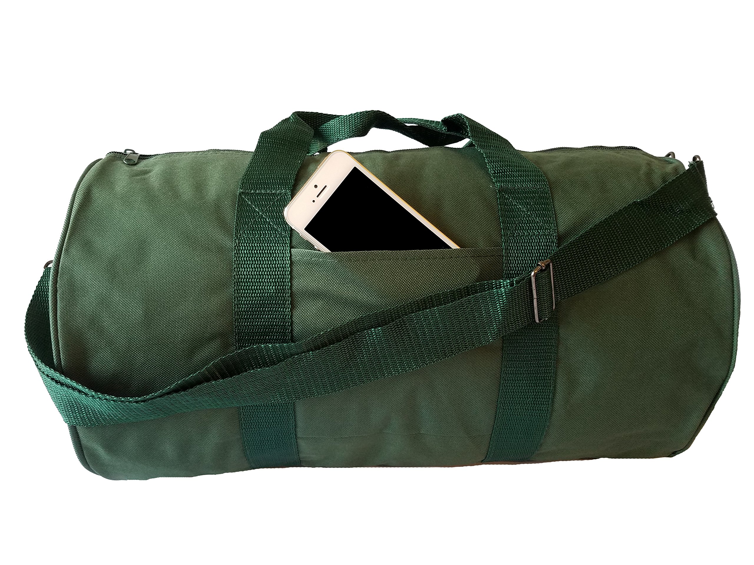 ImpecGear Round Duffel Bag for Team Sports Equipment - Waterproof Travel Gym Bag with Shoulder Strap - Perfect for Soccer, Basketball, Yoga & Workout Gear Storage - Great for Travel, Gym, Sports Practice & Weekend Getaways