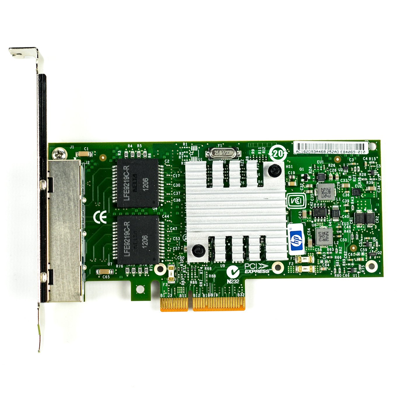 HP NC365T 4-Port Gigabit Ethernet Server Adapter - High-Speed Network Connectivity for Data Centers, Servers & Business Networks - Ideal for Cloud Computing, Virtualization & Enterprise IT Solutions