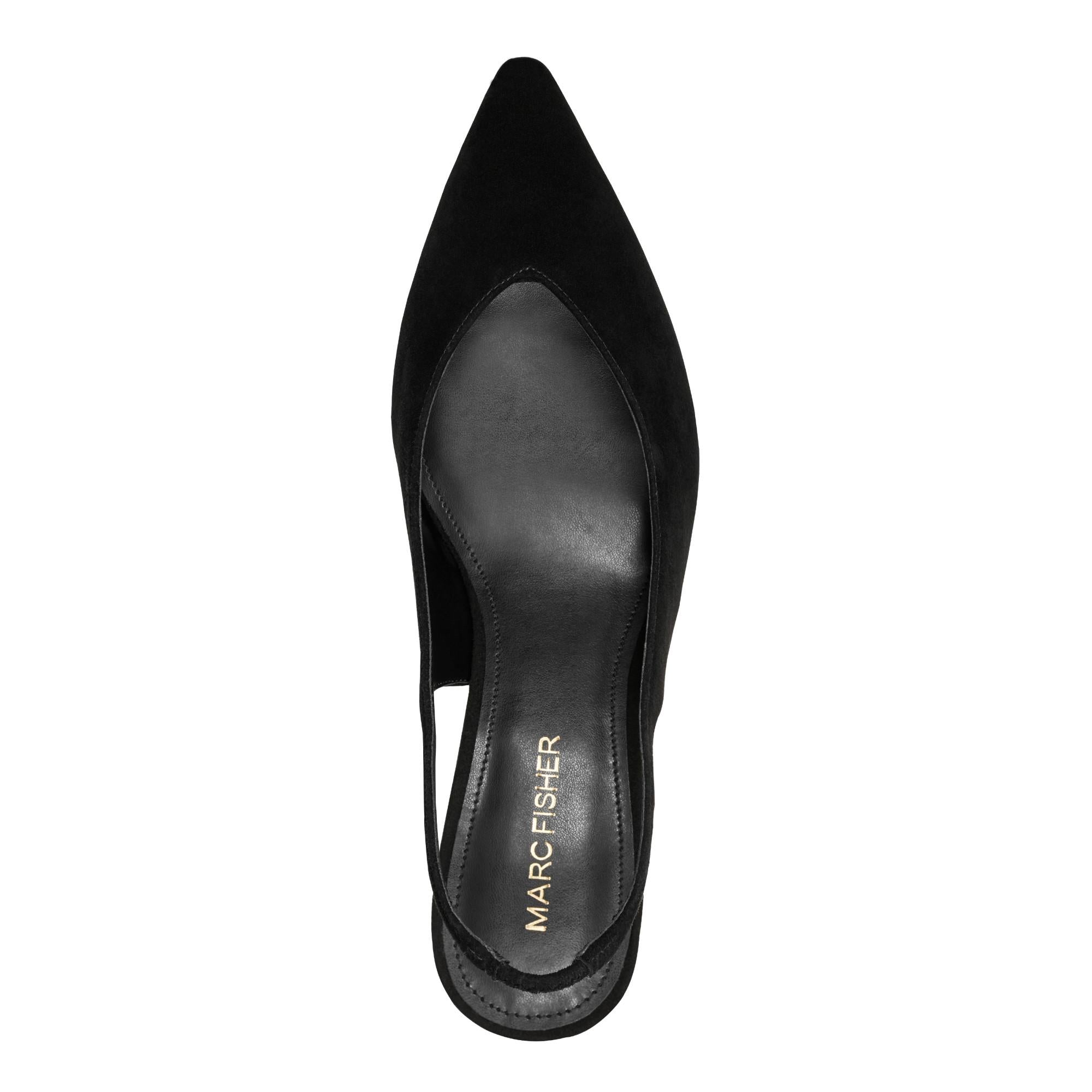 Marc Fisher Women's Labela Black Leather Ankle Boots - Stylish & Comfortable for Work, Party & Everyday Wear
